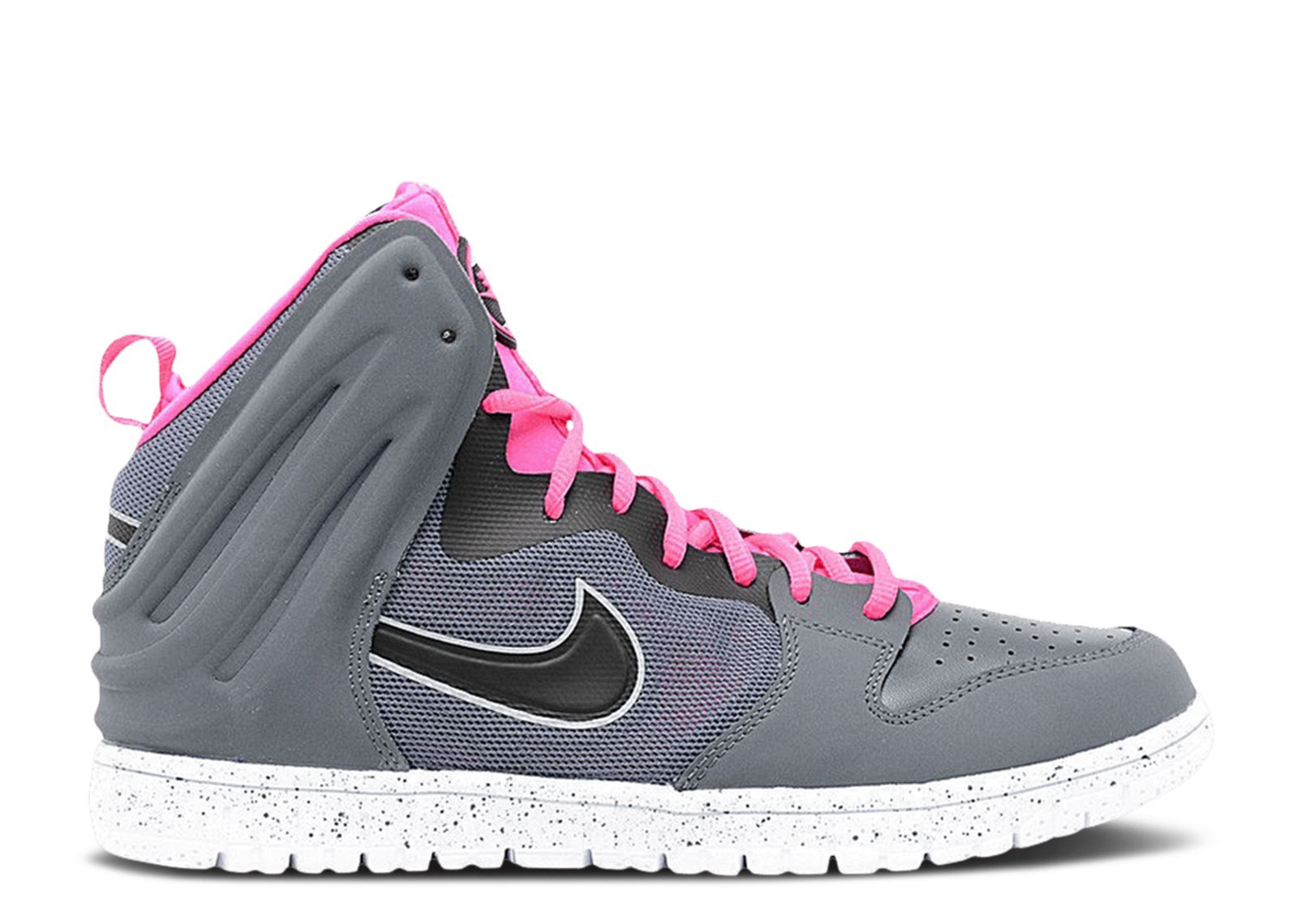 Grey and hot pink nikes hotsell