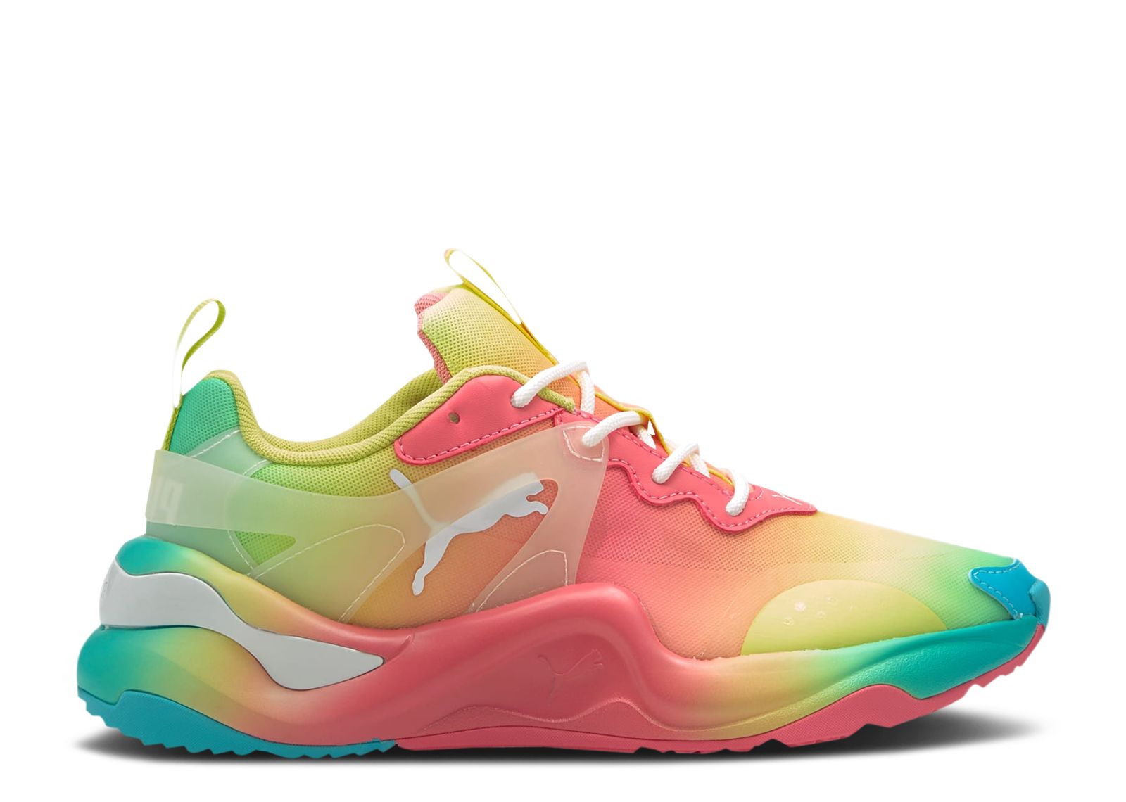 puma rise tie dye women's sneakers