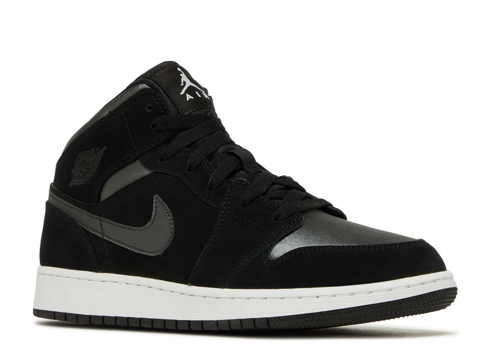 Air jordan 1 mid se fashion black anthracite white