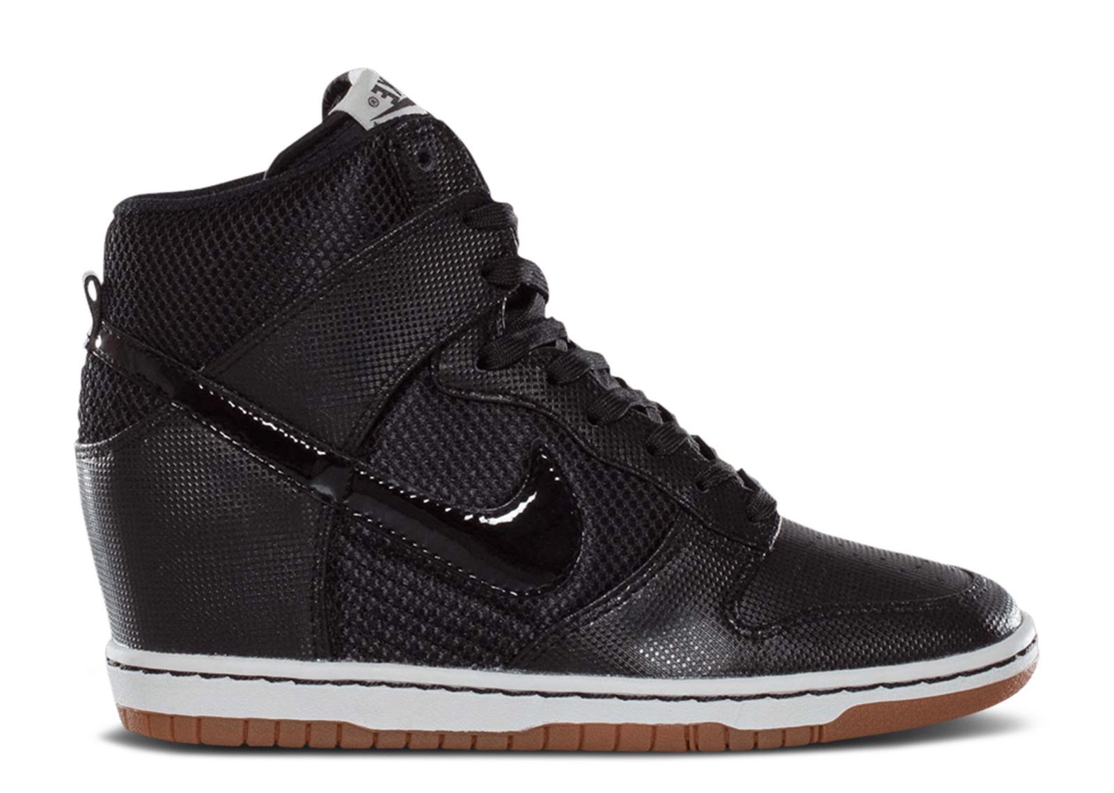 Wmns Dunk Sky High 'Black Sail' - Nike - 579763 001 - black/black