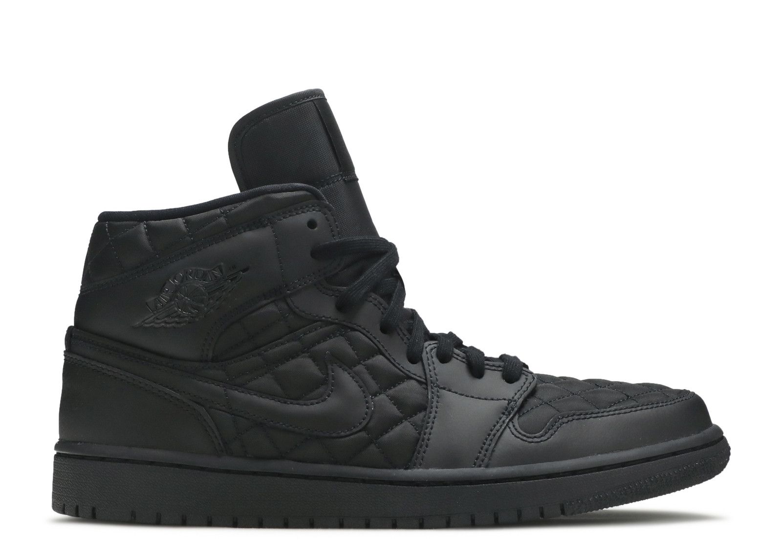 Wmns Jordan 1 Mid SE 'Black Quilted'