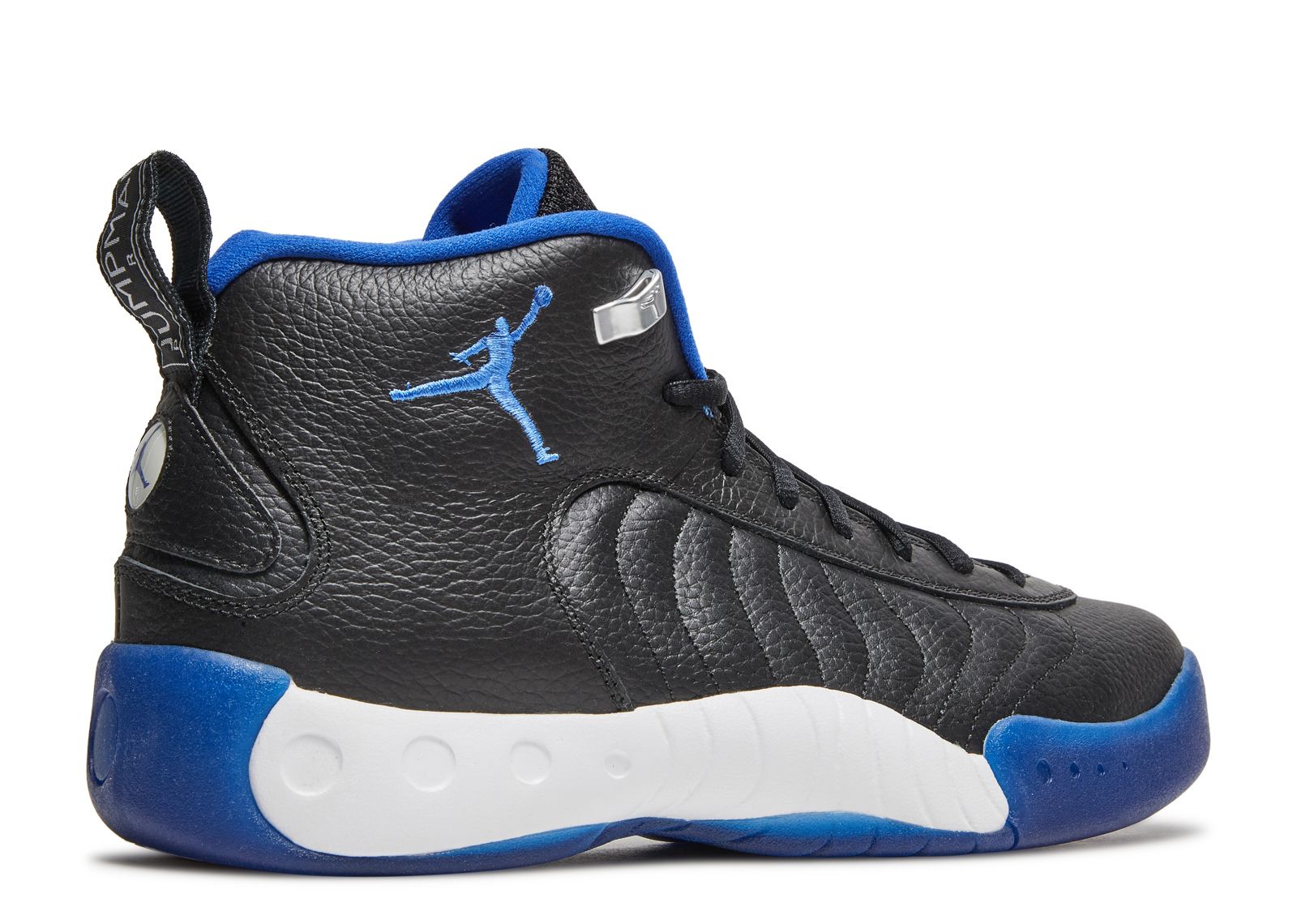 Jordan jumpman pro discount black and blue