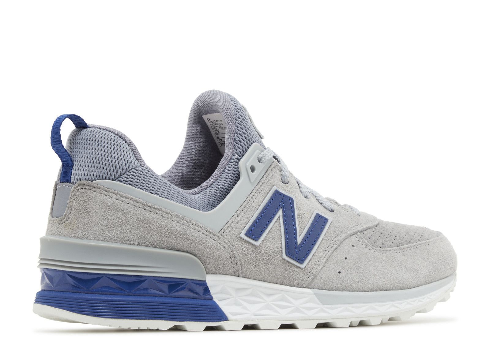 New Balance 574 Sport Grey Blue New Balance MS574BLG dark grey sport blue Flight Club