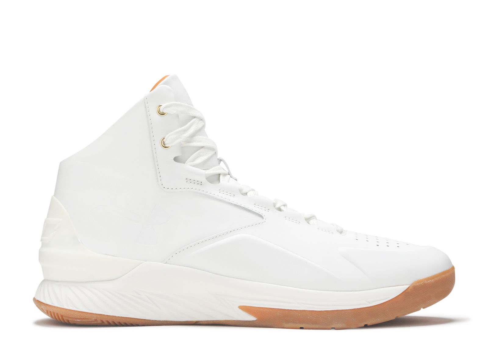Men’s Under Armour Curry 1 Lux Mid sneakers Size 10 - Under Armour Curry 1 Lux Mid Black Gum for sale  main image 2