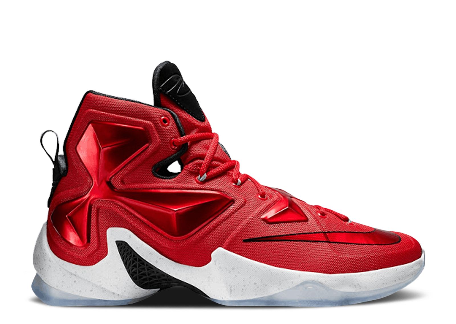 LeBron 13 GS On Court Nike 808709 610 university red black laser orange white Flight Club