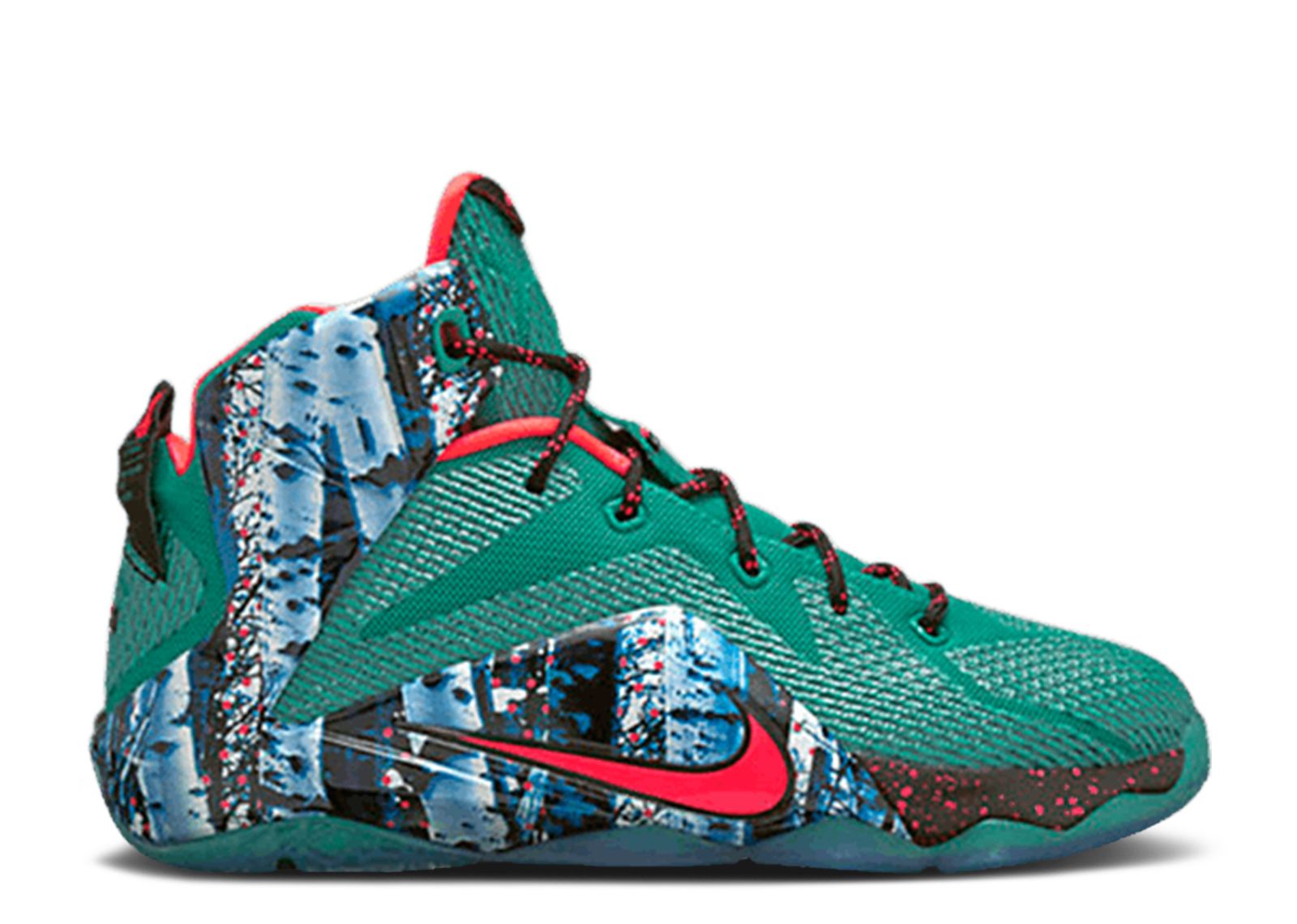 LeBron 12 GS - Nike - 685181 303 - emerald green/dark emerald