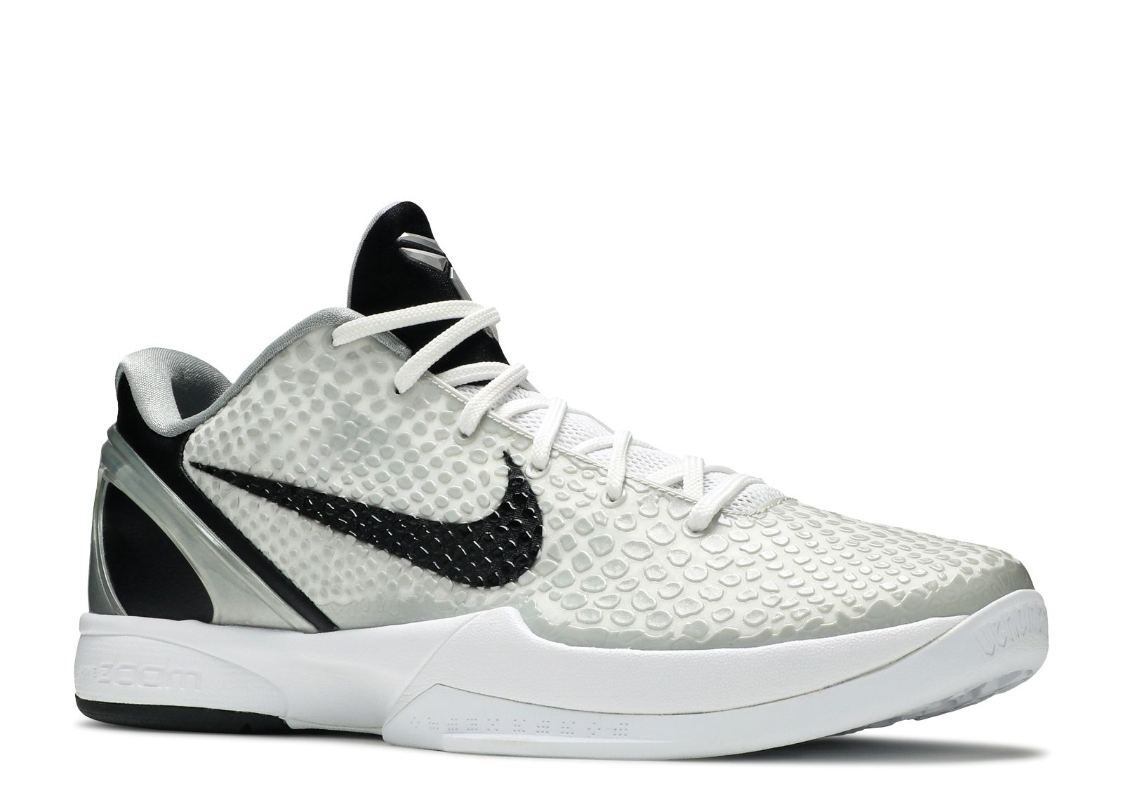 kobe 6 white and black