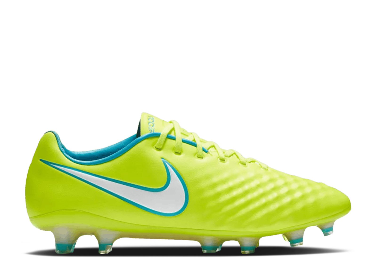 Wmns Magista Opus 2 FG Soccer Cleat Nike 844218 717 volt barely volt chlorine blue white Flight Club