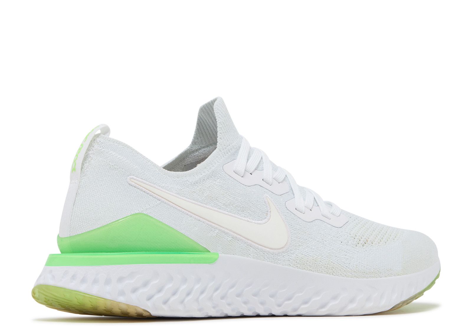 women's nike epic react flyknit running shoes white