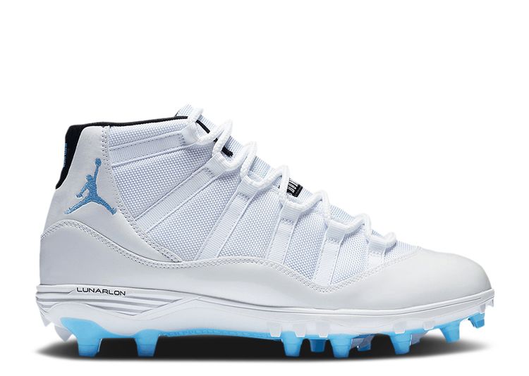 jordan 11 cleats red