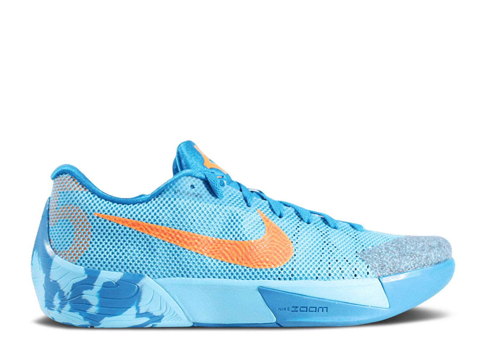 KD Trey 5 II Nike 653657 488 clearwater total orange light blue Flight Club