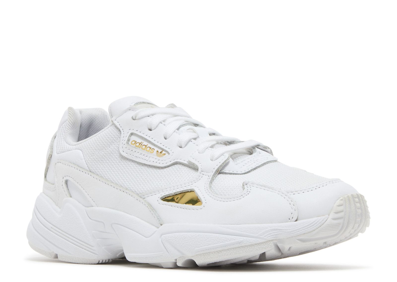 Wmns Falcon 'White Gold' - Adidas - EE8838 - cloud white/cloud white/gold  metallic | Flight Club