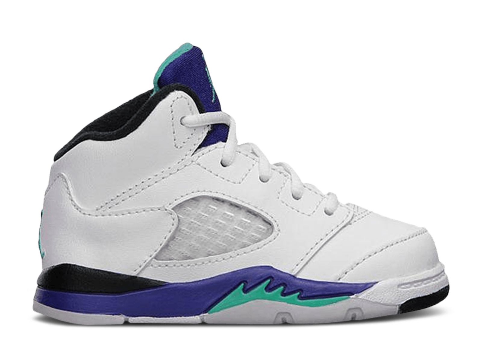 Jordan 5 Retro TD Grape Air Jordan 440890 108 white new emerald grape ice black Flight Club