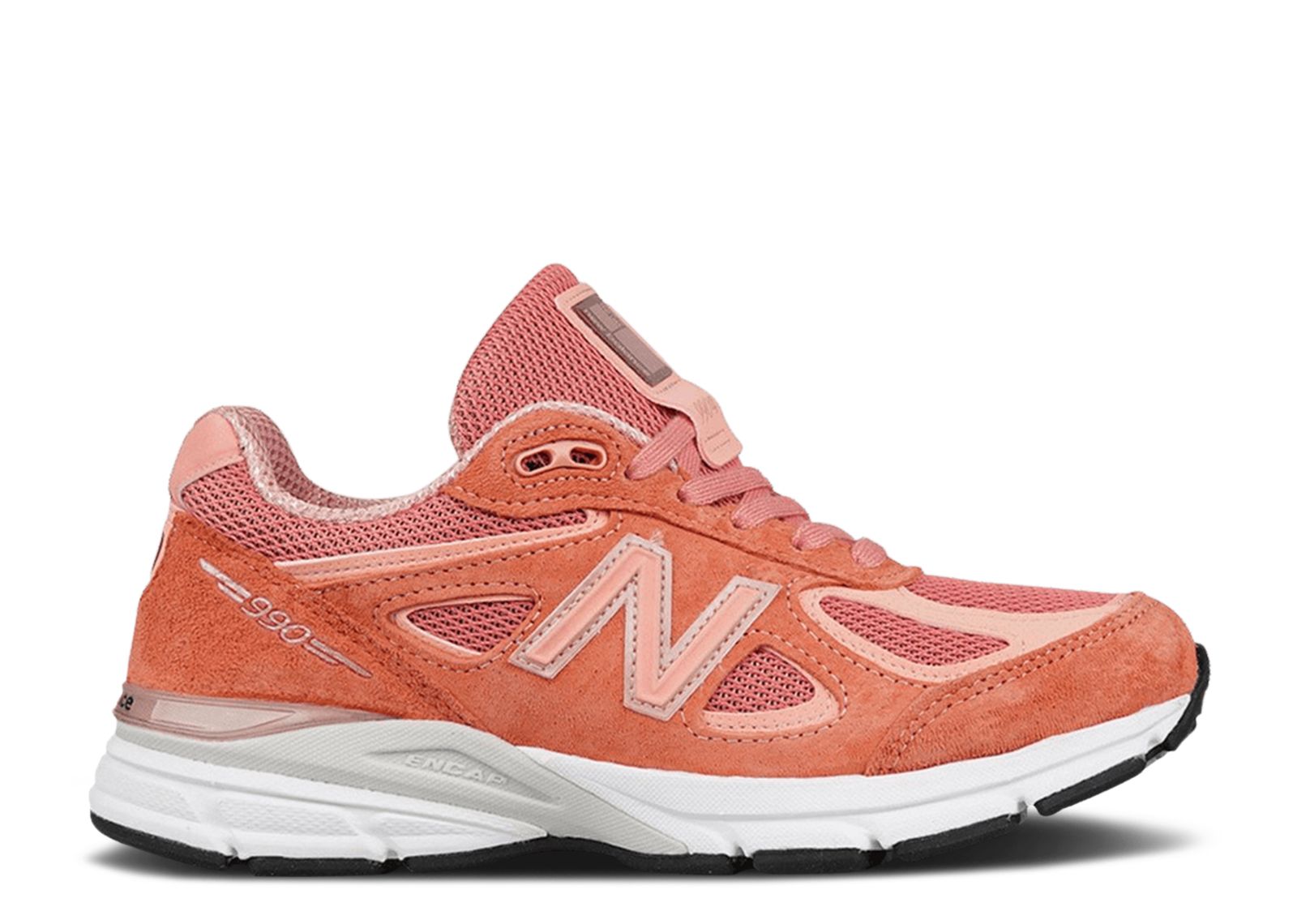 New Balance Wmns 990v4 Made In USA Sunrise Rose New Balance W990SR4 sunrise rose gold Flight Club