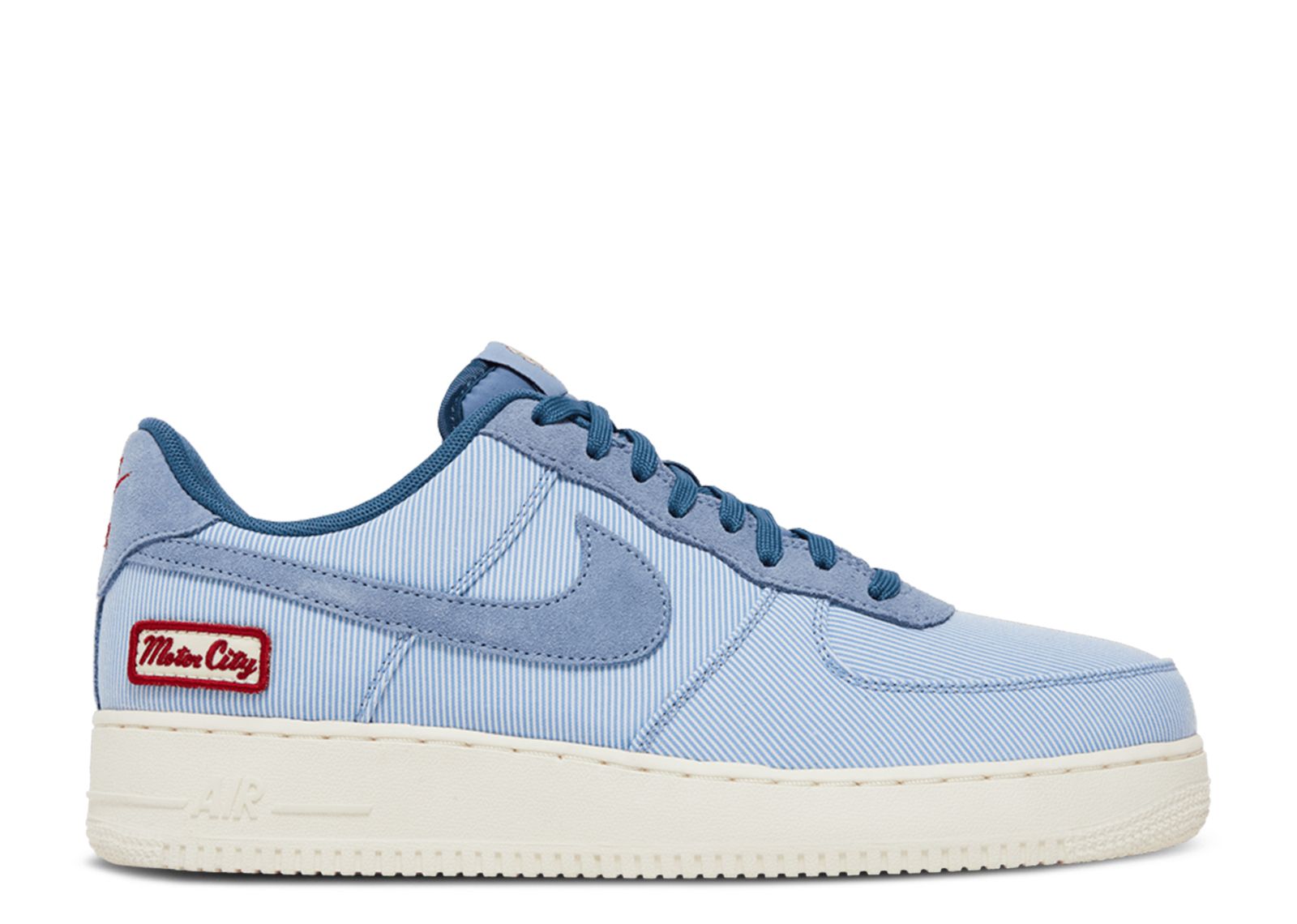 Air Force 1 Low 'Detroit Home' - Nike - CD7785 400 - indigo fog/indigo ...