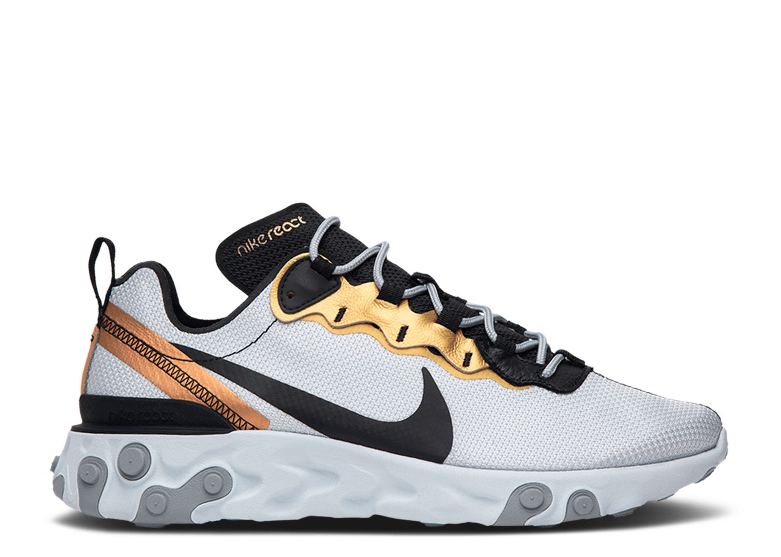 Nike react element 87 mens gold fashion