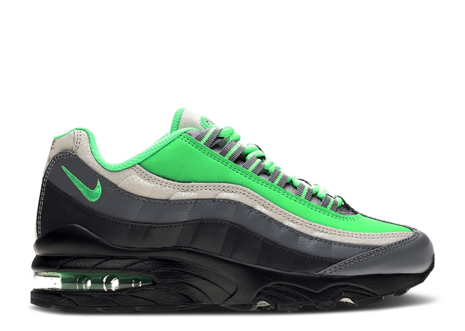 Air Max 95 GS - Nike - 307565 046 - anthracite/poison green 