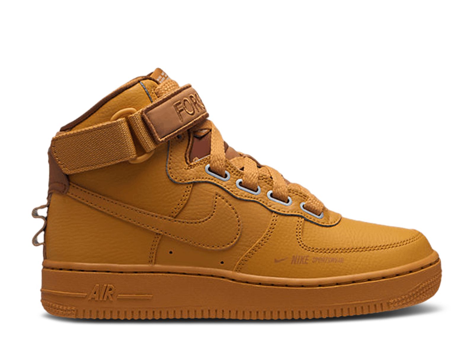 Womens air clearance force 1 wheat