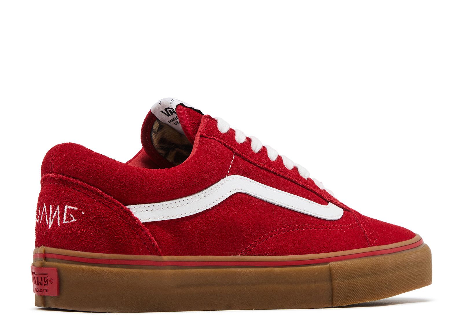 靴 VANS GOLFWANG OLD SKOOL Golf Wang X Old Skool Pro 'S' - Vans - VN0QHM8LL - red/gum