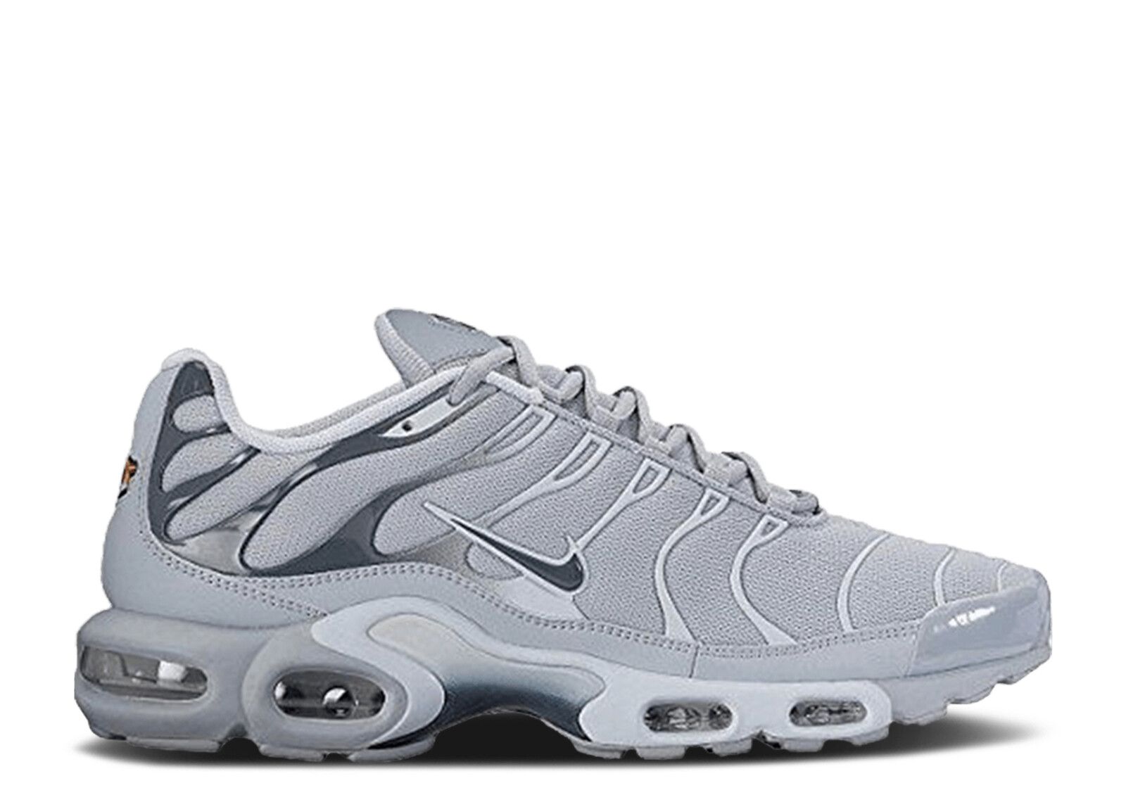 Nike Air Max Plus Running Shoes Men\'s Size 11.5 852630-006 Wolf Gray Nike Air Max Plus Wolf Grey Black Sneaker 852630-021 Men main image 4