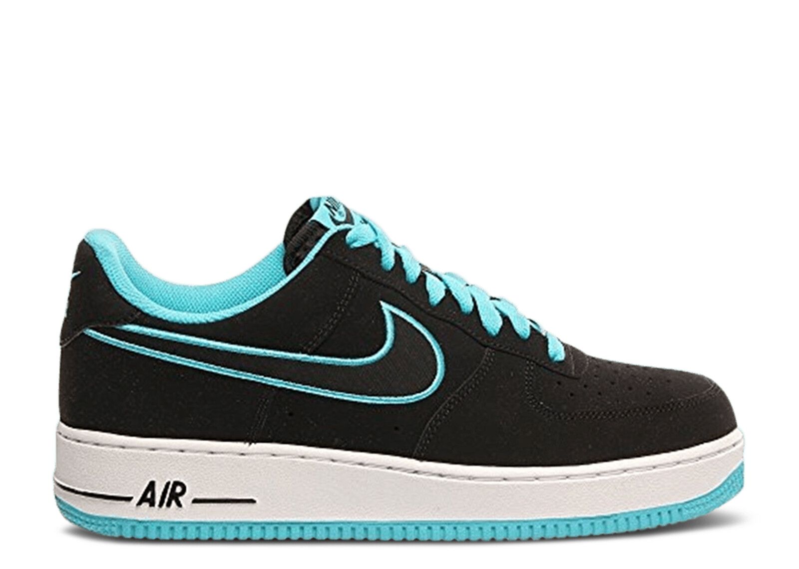 Air Force 1 - Nike - 488298 011 - black/turqoise blue  display picture 3