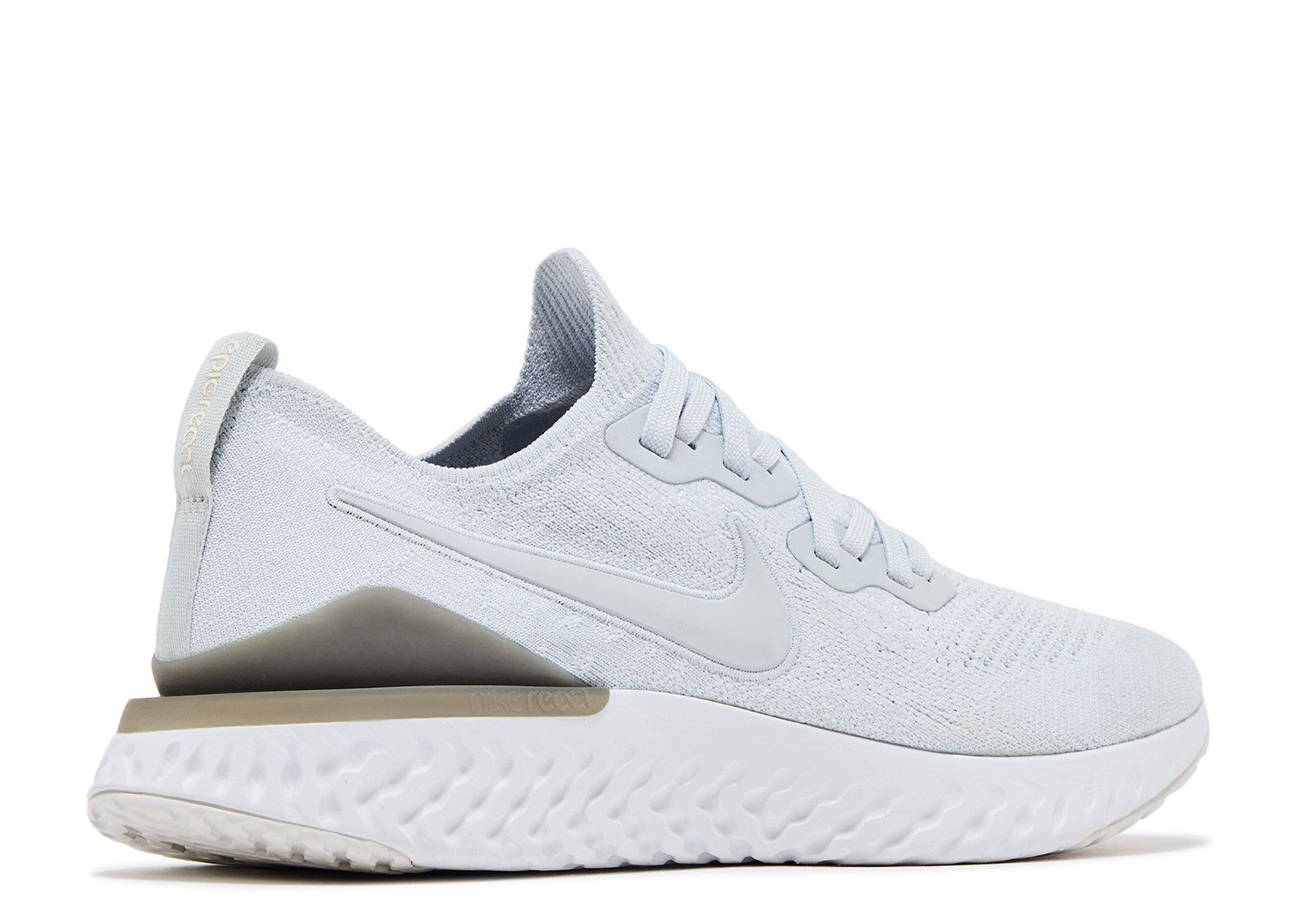 Sneaker Nike Epic React Flyknit Triple White Nike Epic Phantom