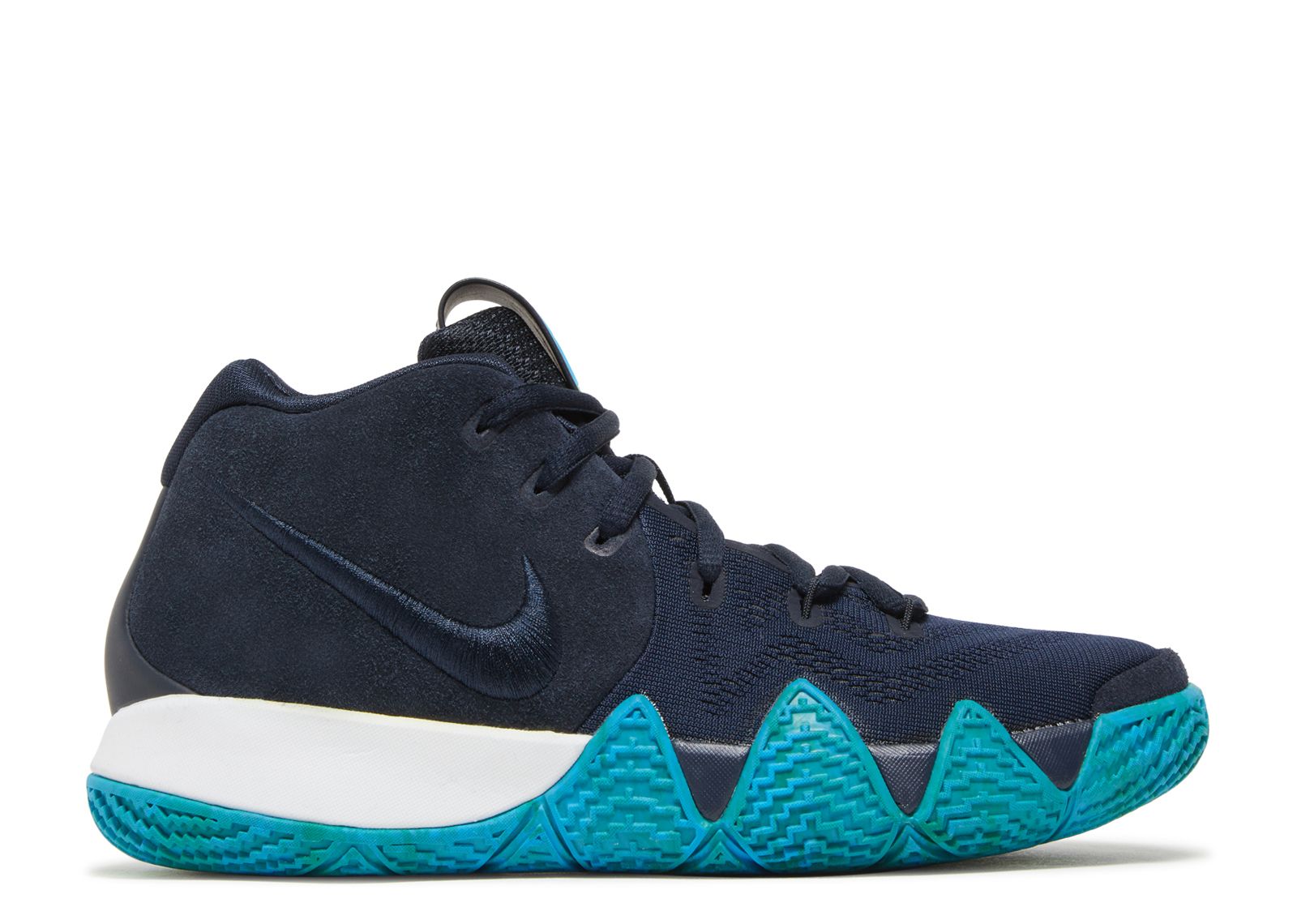 Black and outlet blue kyrie 4