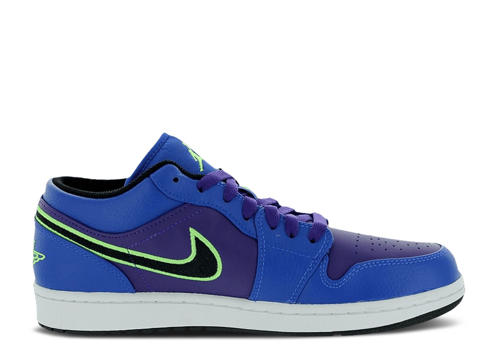 Jordan 1 Retro Low 'Game Royal Lime' - Air Jordan - 553558