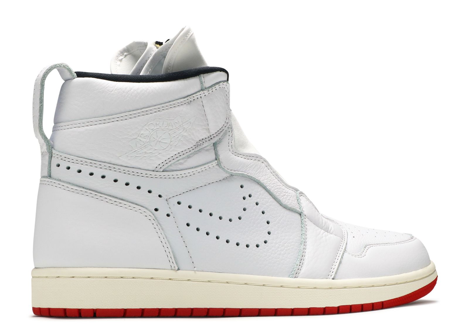 Jordan 1 retro high zip clearance white