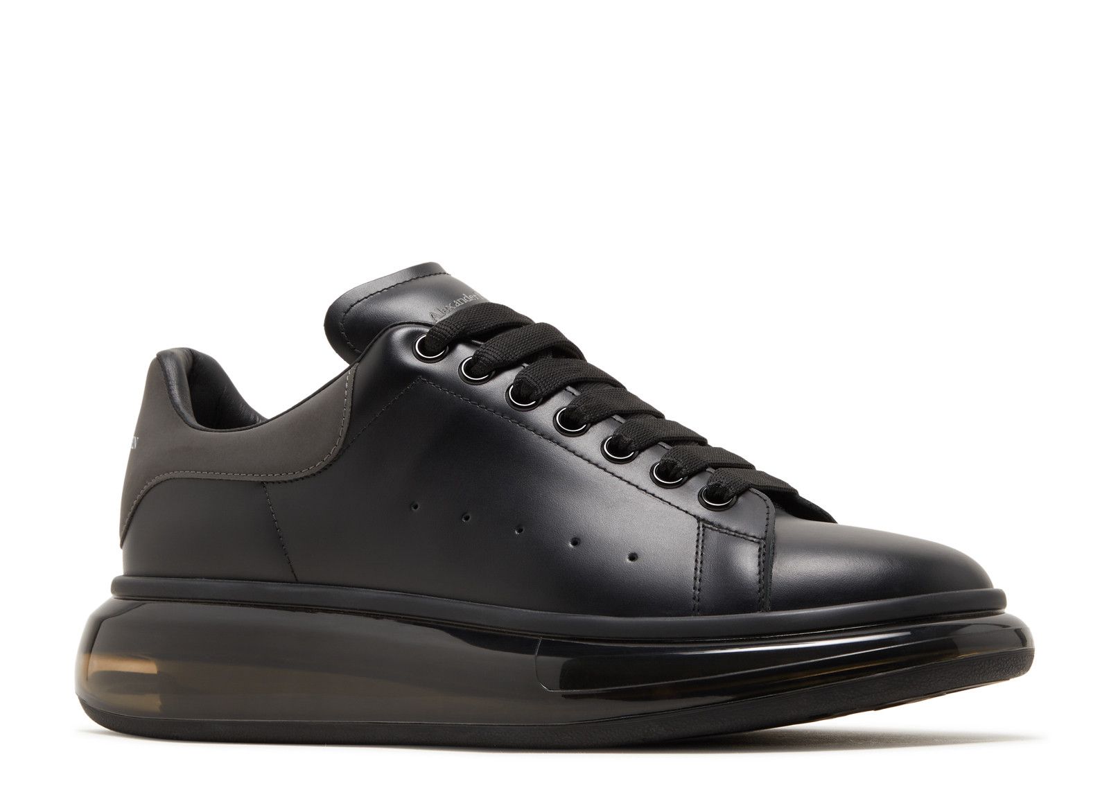 Alexander McQueen ミュール ブラック 37 Alexander McQueen Oversized Sneaker 'Clear Sole Black' - Alexander