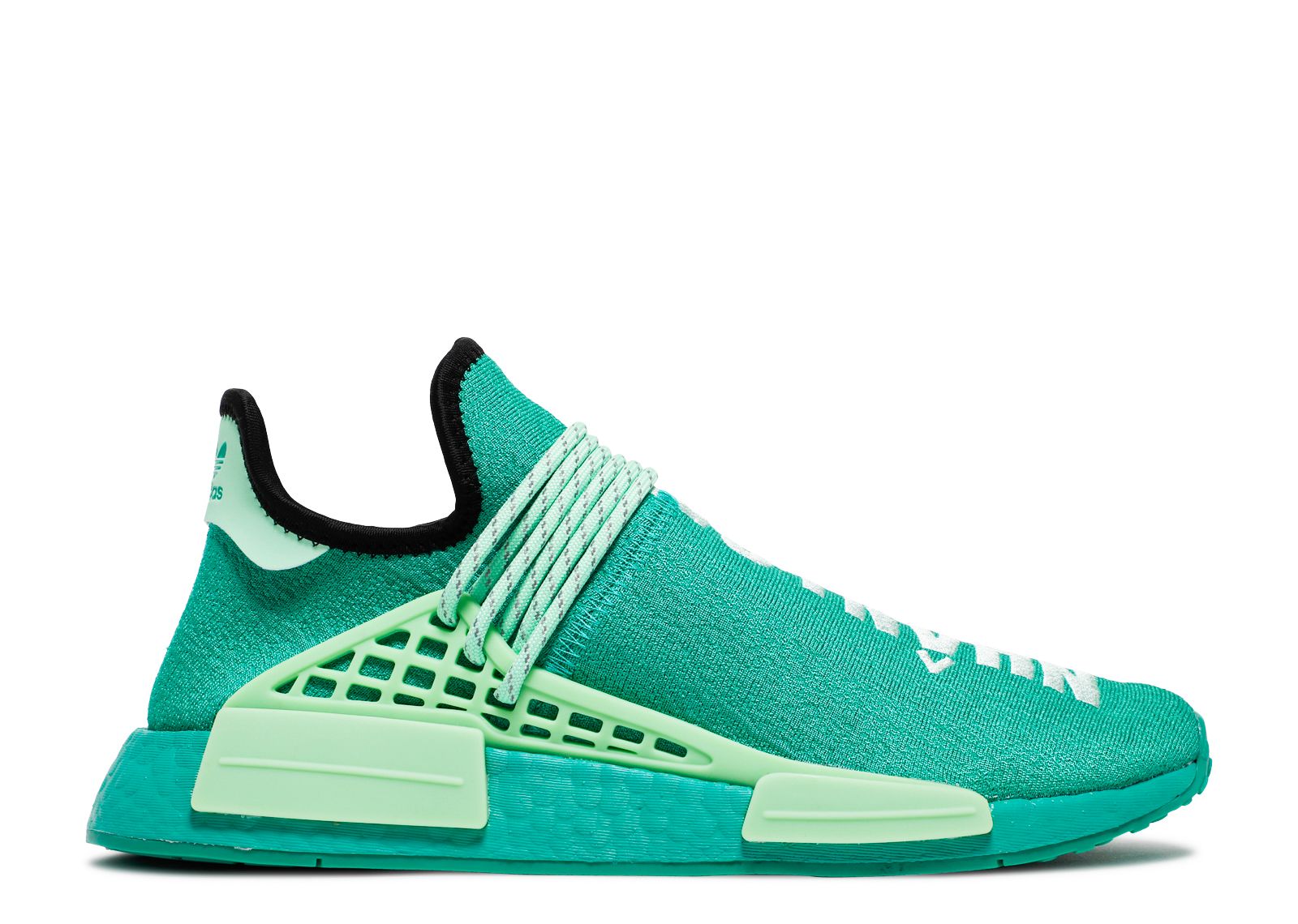 human race shoes green