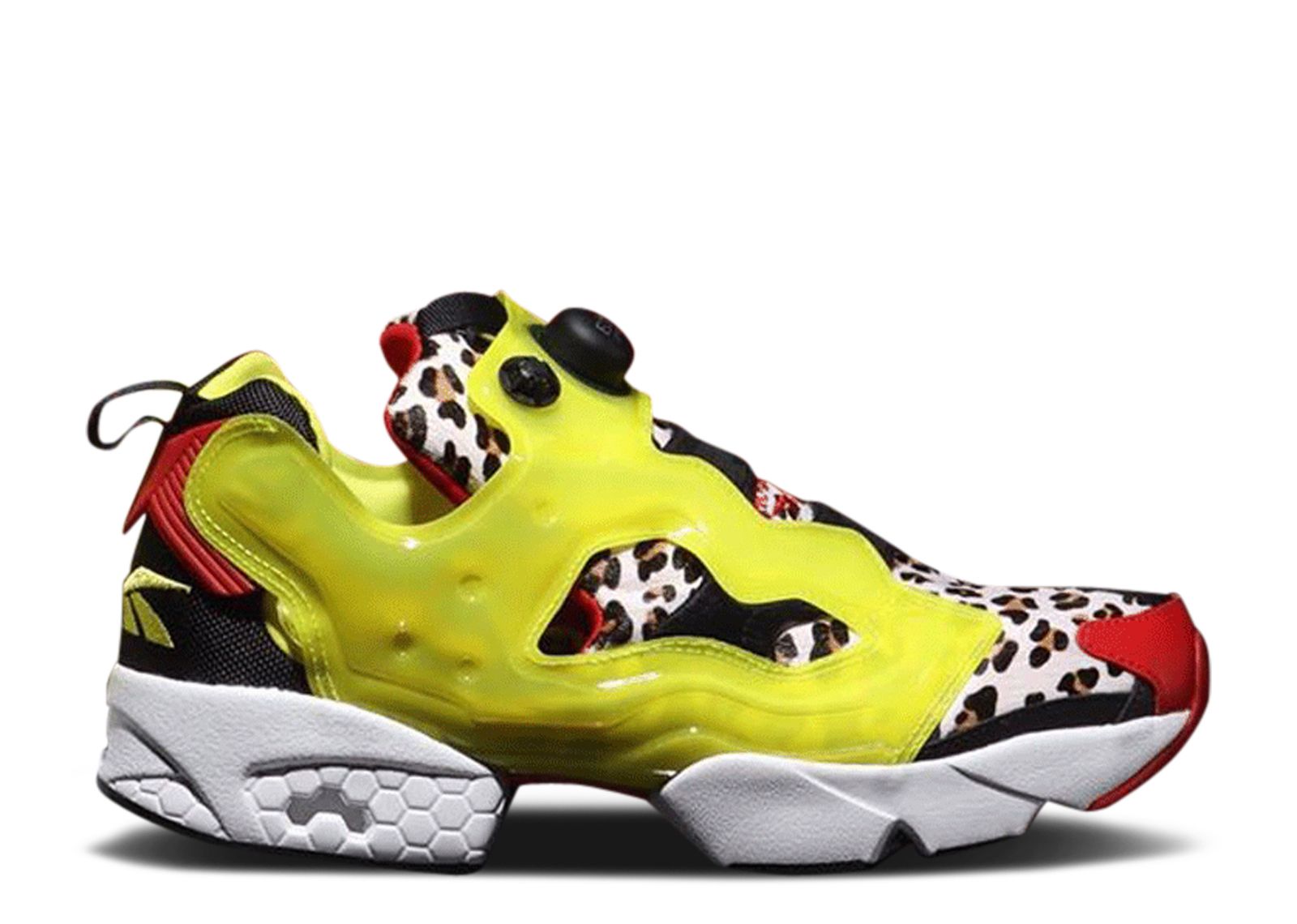 Atmos X Instapump Fury Citron Animal Reebok FZ4432 citron red white black Flight Club