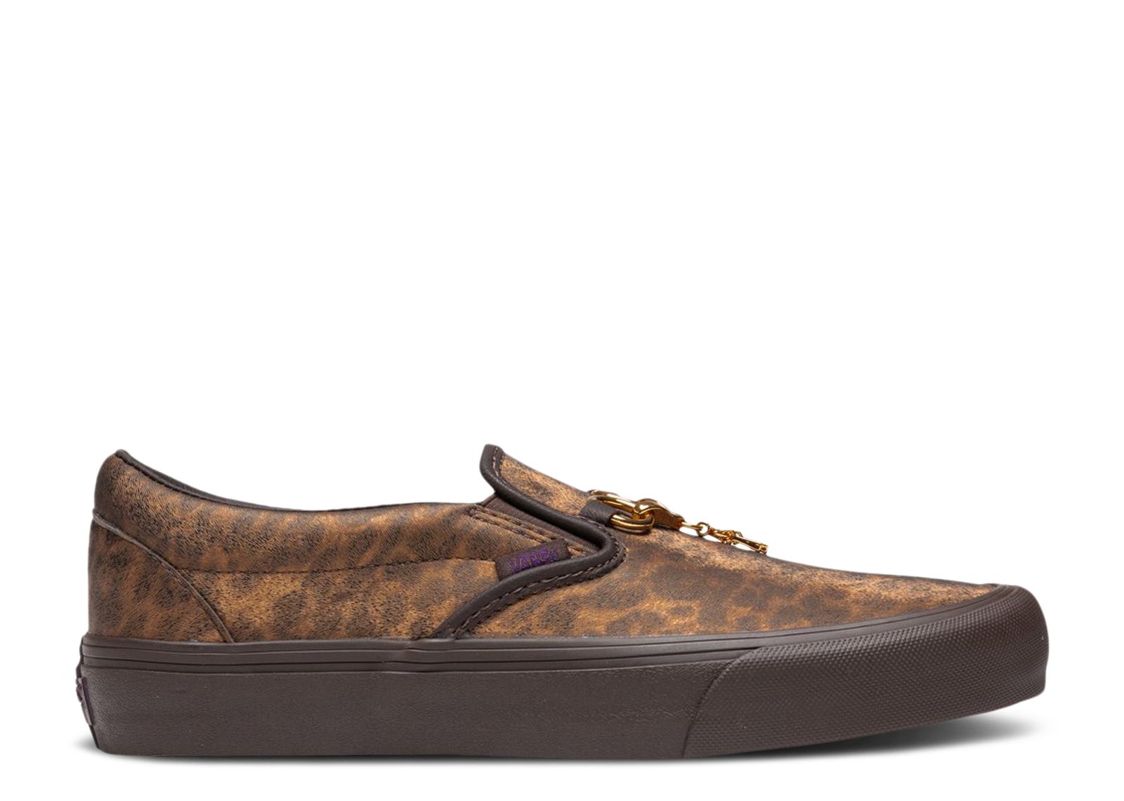 Needles x Vault Classic Slip-On V 'Animal Print - Brown'