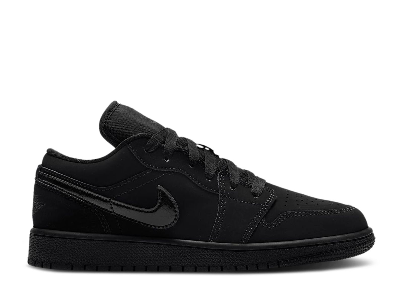 Air Jordan 1 Low GS 'Triple Black' - Air Jordan - 553560 056 ...