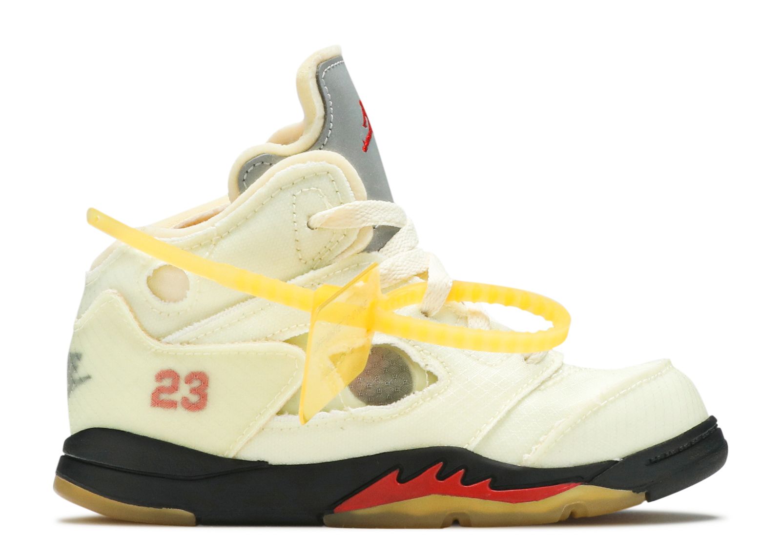 Off White X Air Jordan 5 Retro SP TD 'Sail' - Air Jordan - CV4828 100 ...