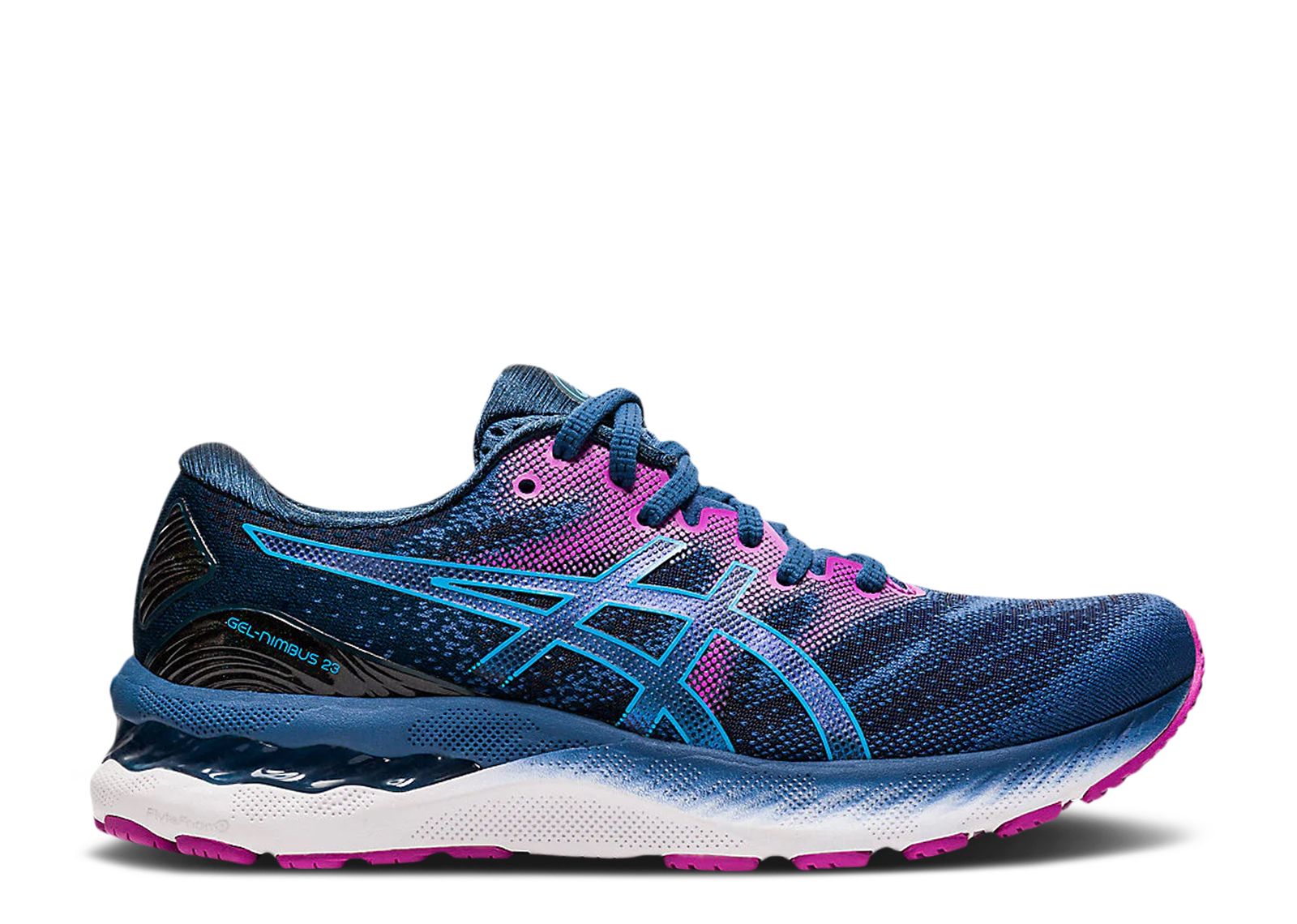 Wmns Gel Nimbus 23 'Digital Aqua Plum'