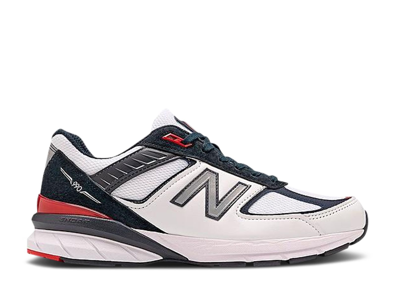 990v5 Made in USA 'White Carbon Red'