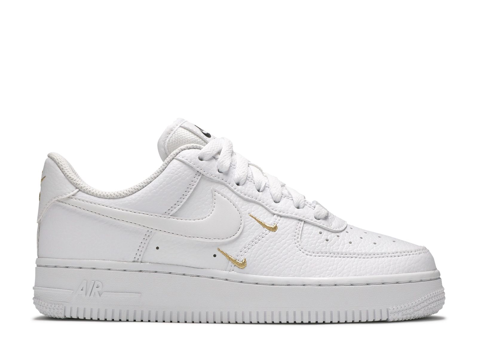 Nike Women's Air Force 1 '07 White/Metallic Gold/Metallic Silver Women Size deals 7