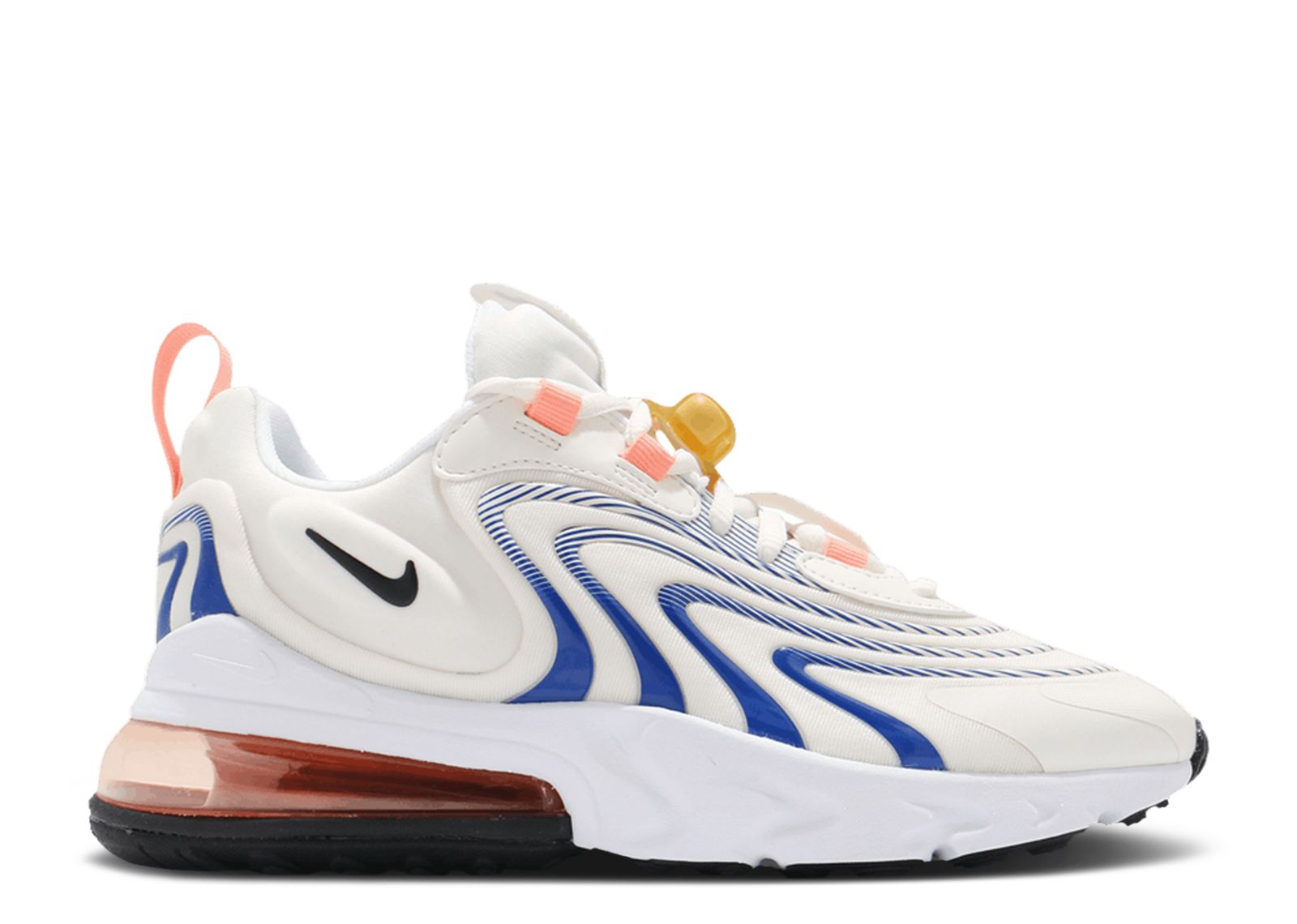 Wmns Air Max 270 React ENG Sail Racer Blue Nike CW8605 100 sail black racer blue Flight Club