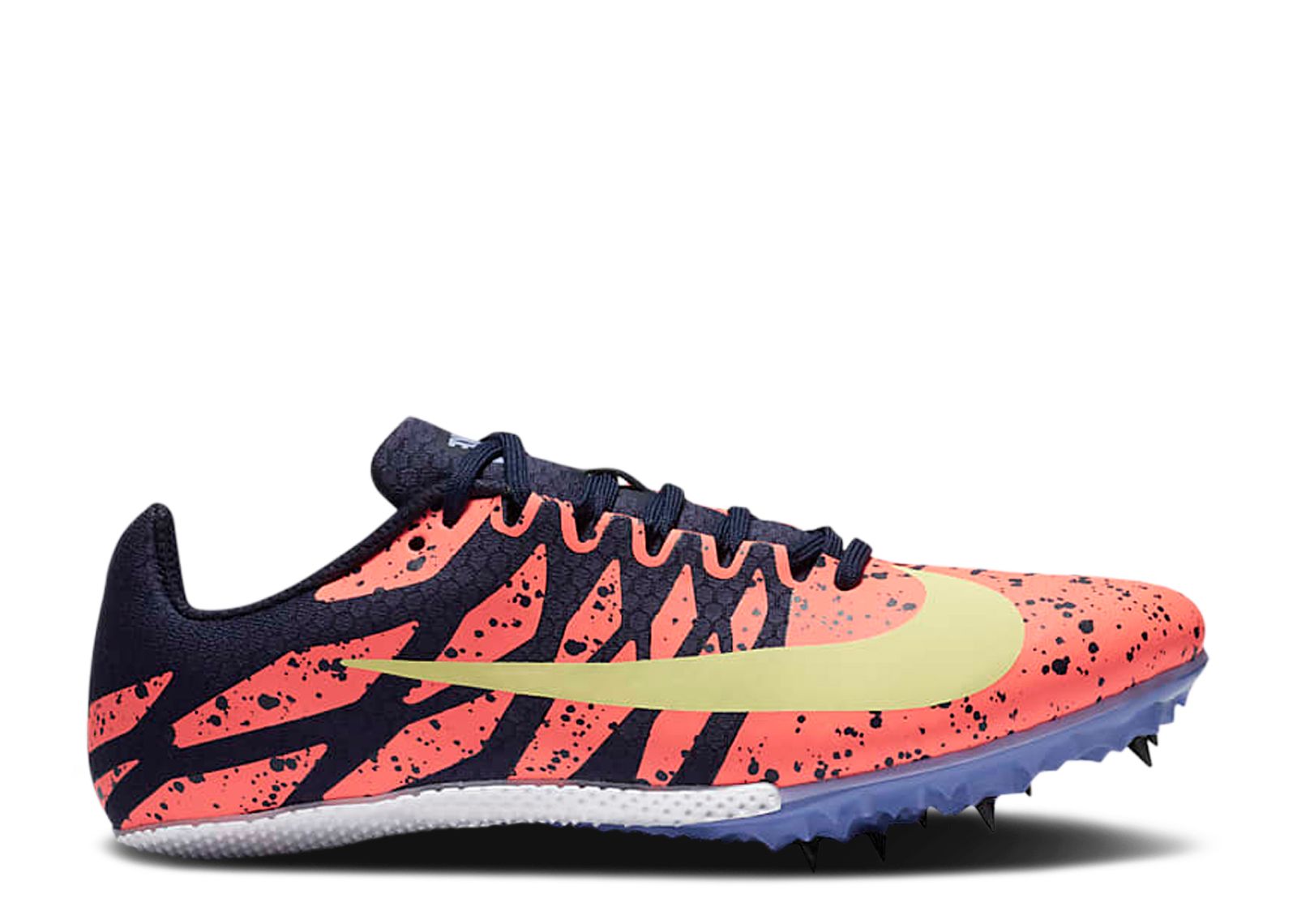 Wmns Zoom Rival S 9 'Paint Splatter Bright Mango Zitron' - Nike