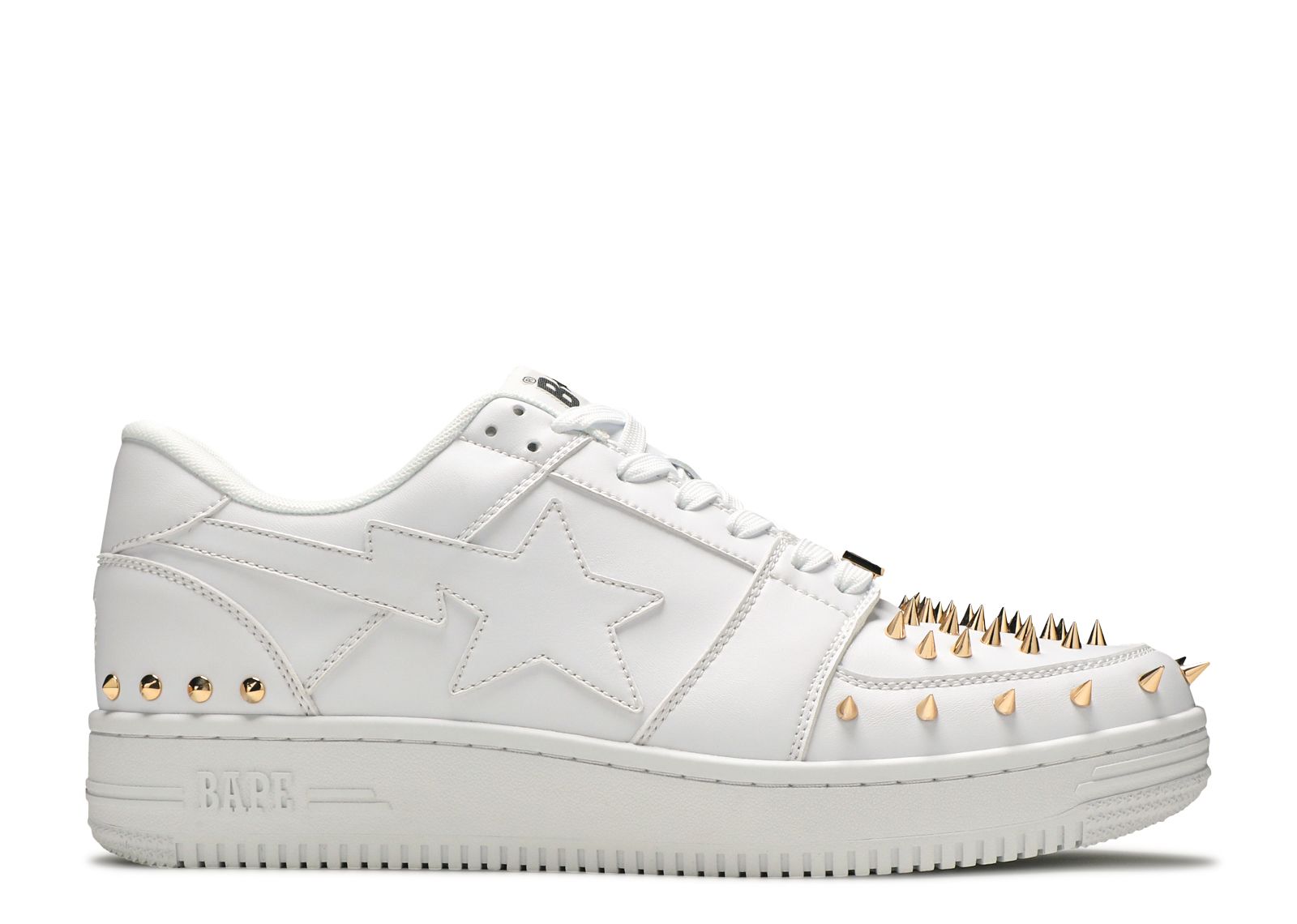 bape studded shoes
