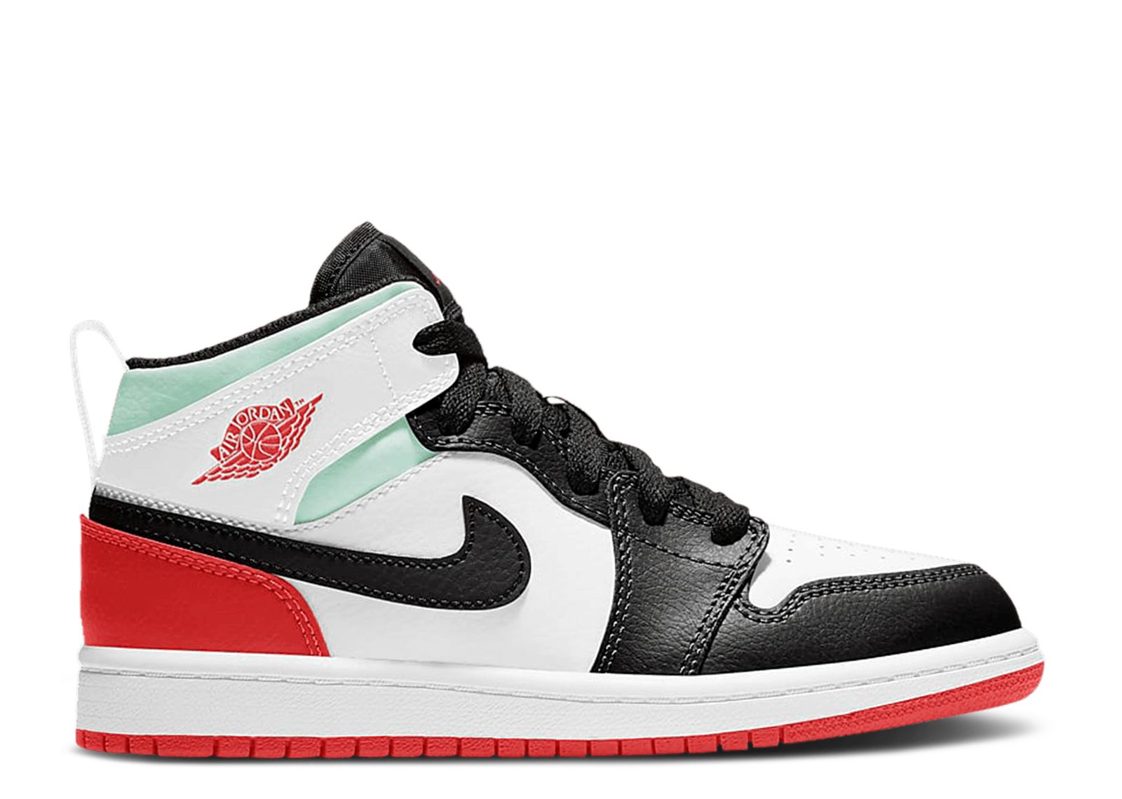 Jordan 1 mid se black red mint new arrivals