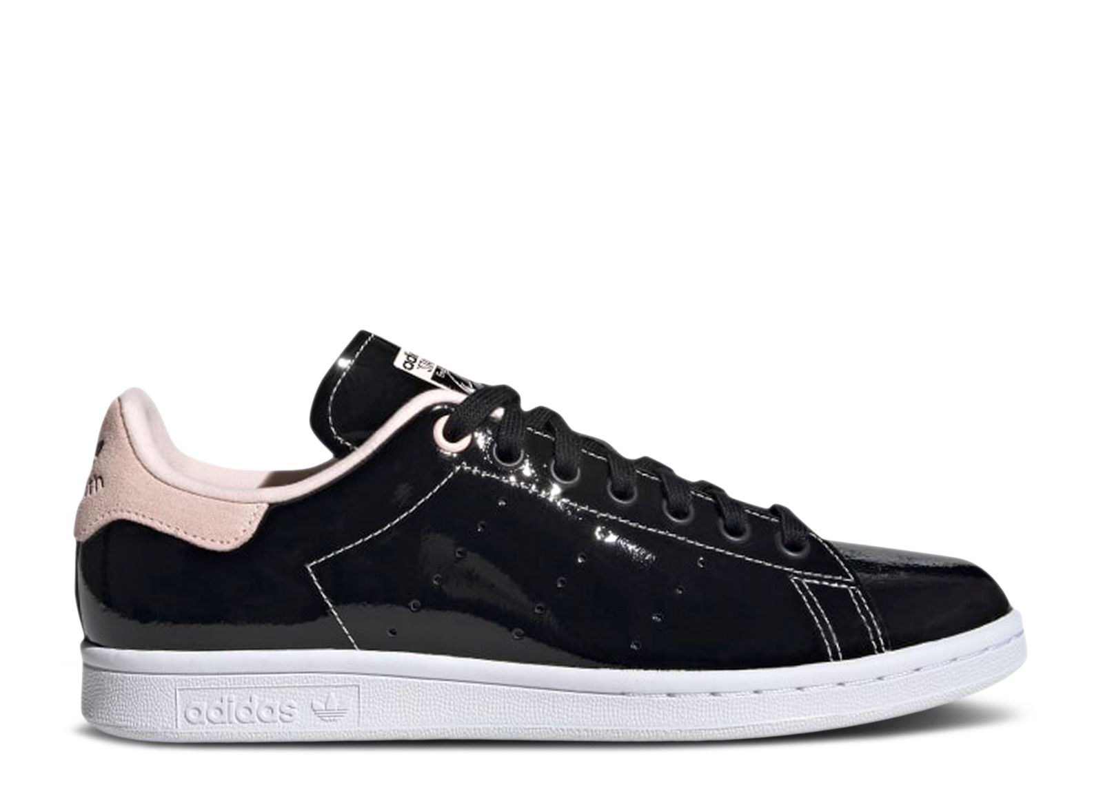 stan smith black and pink