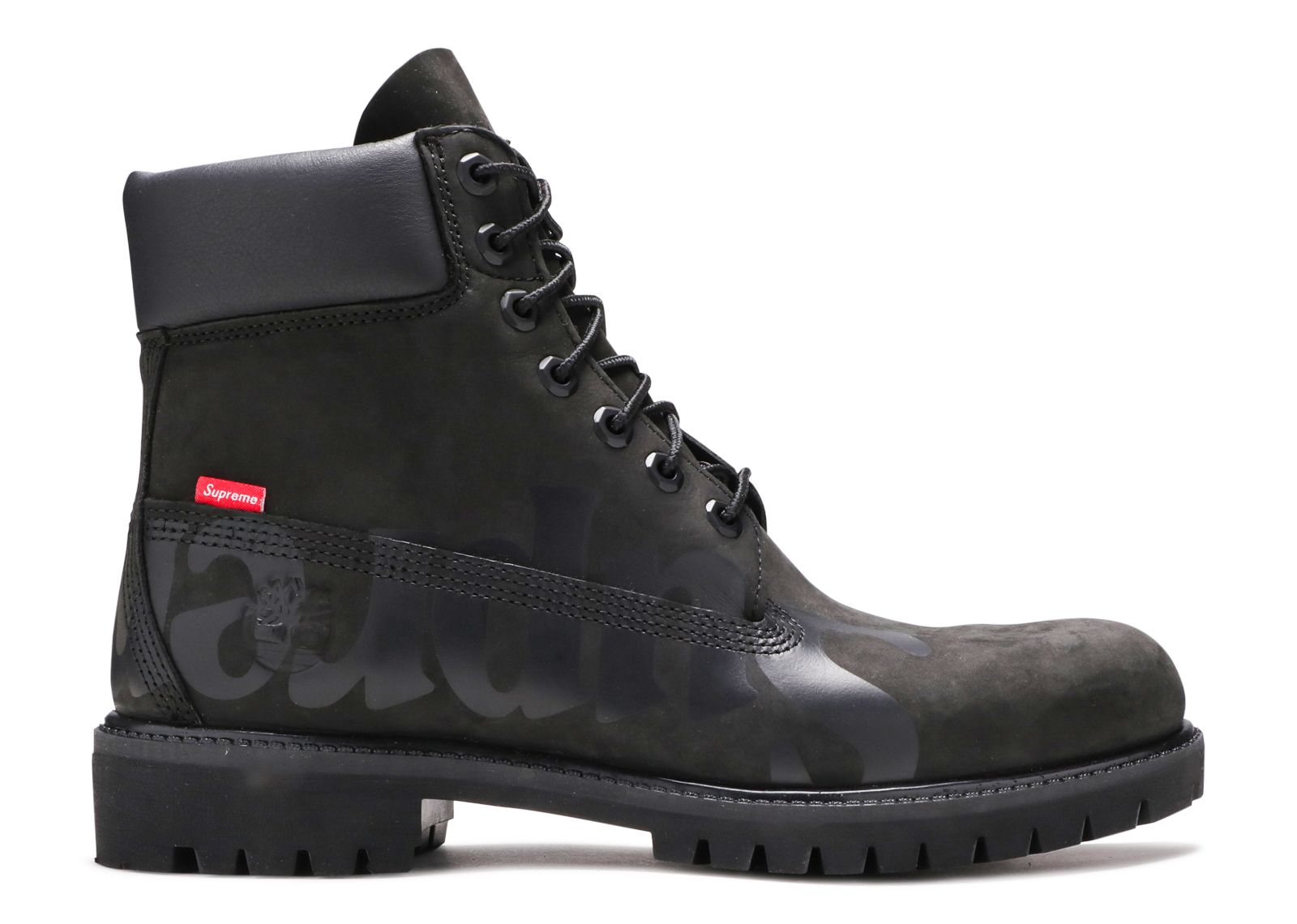 Supreme x 6 Inch Premium Waterproof Boot 'Big Logo - Black'