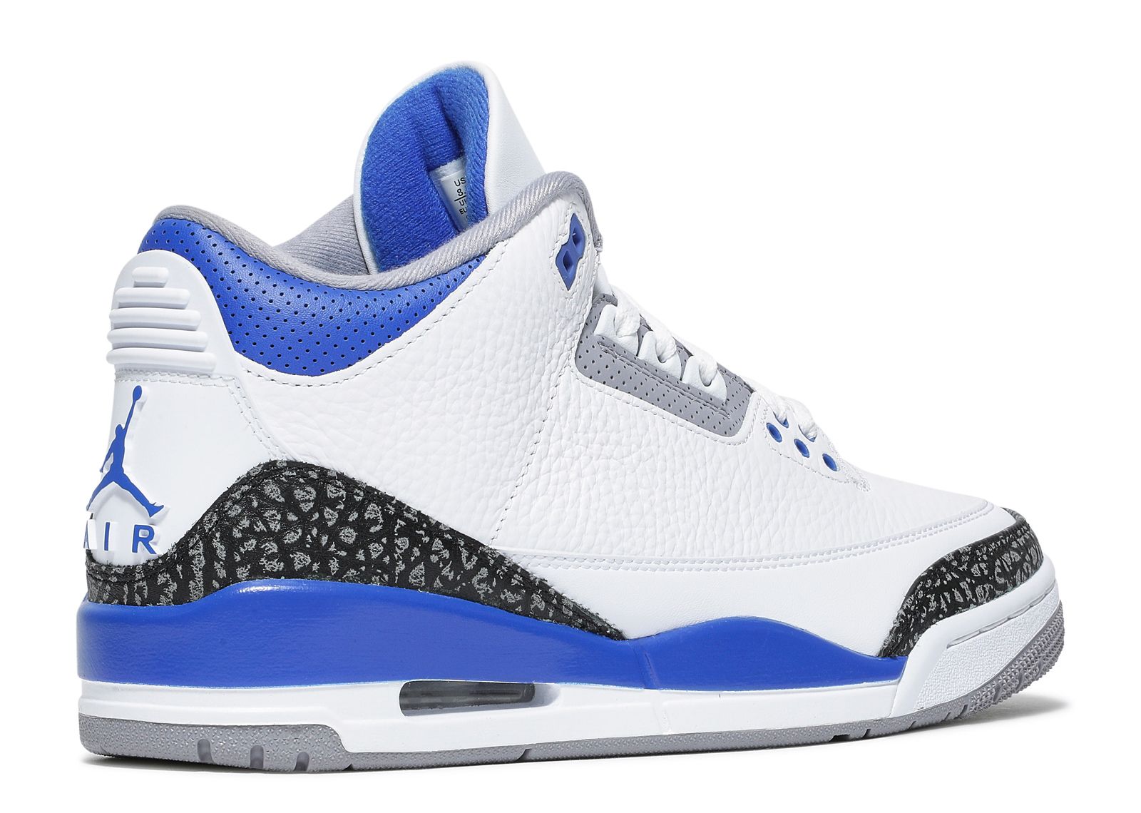 air jordan three racer blue