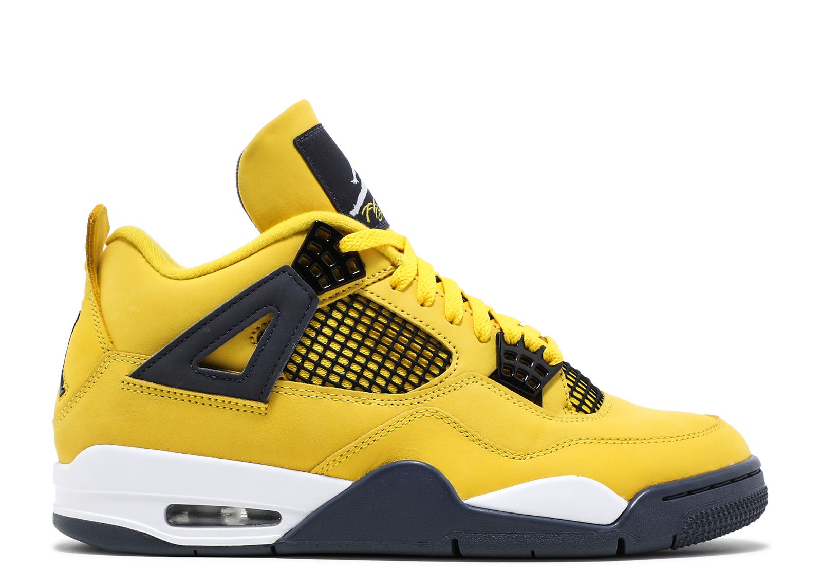 black and yellow jordan logo