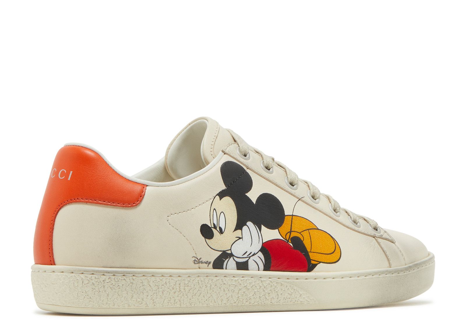 Disney X Gucci Wmns Ace Low 'Mickey Mouse Ivory' - Gucci - 602129