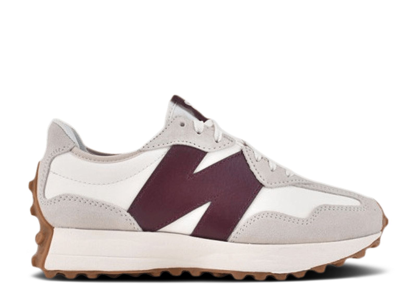 New Balance 327 trainers in off white and brown - exclusive to