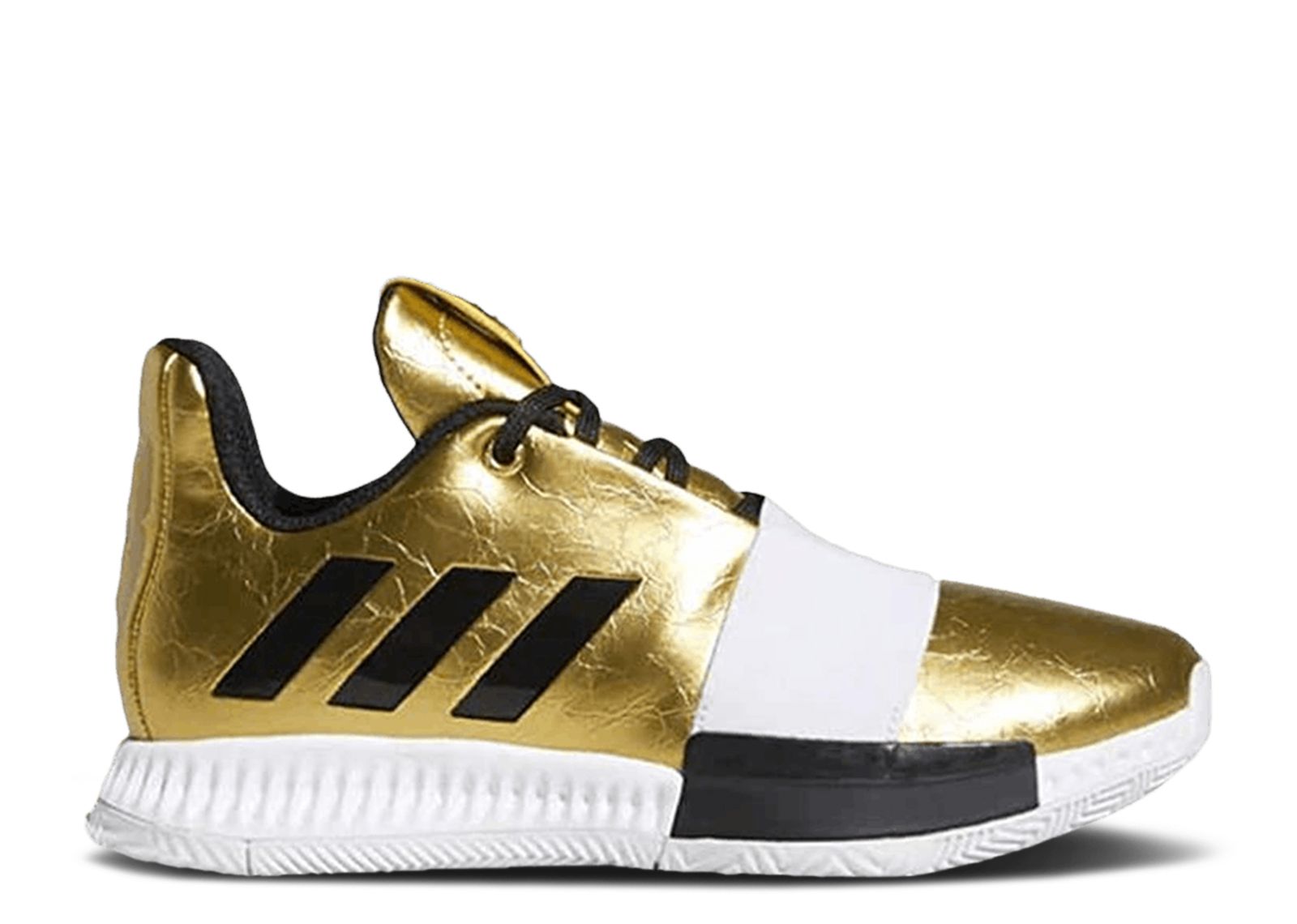 Harden Vol. 3 J Imma Star Adidas EE9369 gold metallic footwear white core black Flight Club