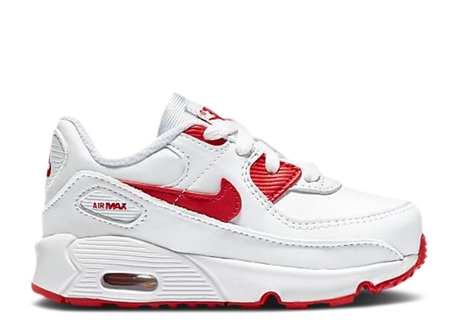 Nike air max 90 white hyper red new arrivals